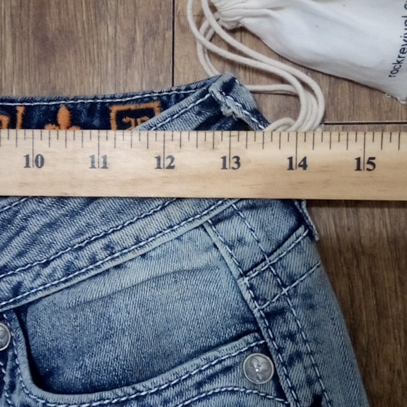 Rock Revival Women's 26 Ankle Skinny Jen Embellished Embroidered - Picture 13 of 13